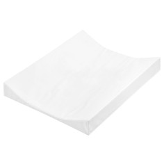 2-Keil Mulde Wickelauflage, Folie Uni Weiß