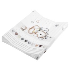 2-Keil Mulde Wickelauflage, Folie Schmusebär