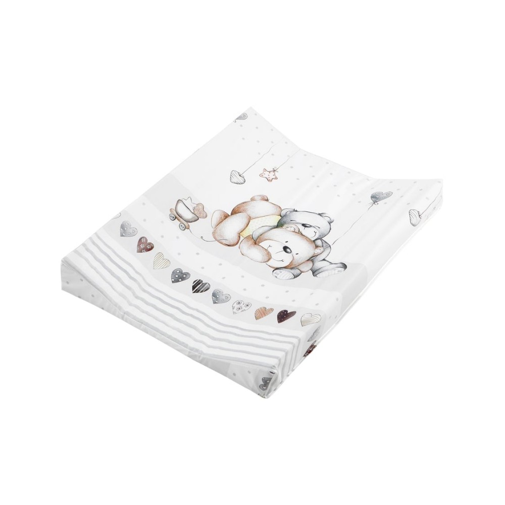 2-Keil Mulde Wickelauflage, Folie Schmusebär