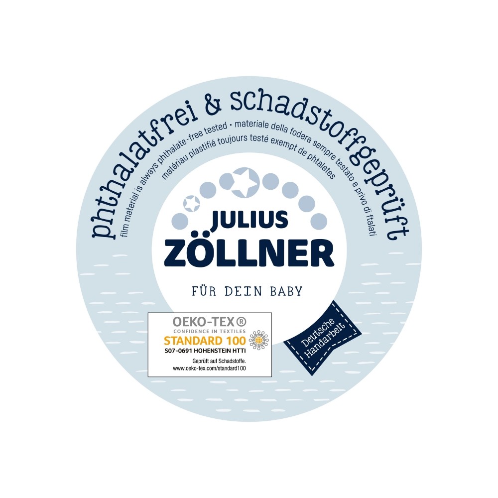 2-Keil Mulde Wickelauflage, Folie Häschen und Eule