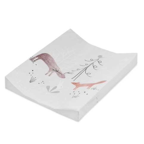 2-Keil Mulde Wickelauflage, Folie Woodlife