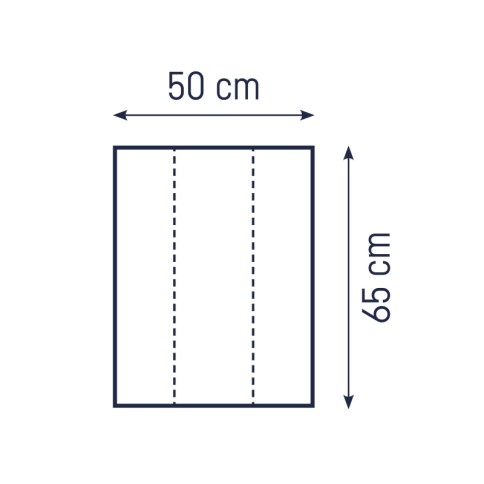 2-Keil Mulde Wickelauflage, Folie Star Beige