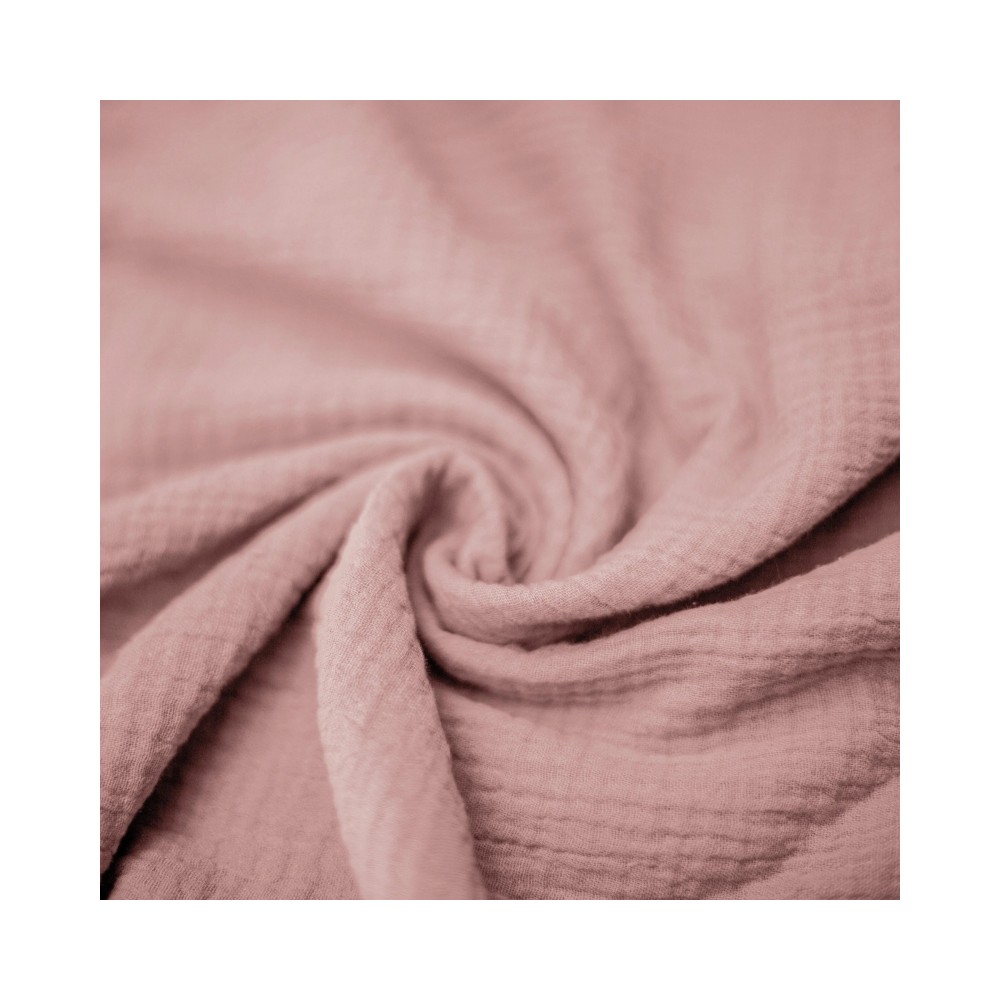 Julius Zöllner Überzug 2-Keilmulde Musselin 50/65, Dusty Rose