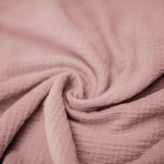 Julius Zöllner Überzug 2-Keilmulde Musselin 50/65, Dusty Rose