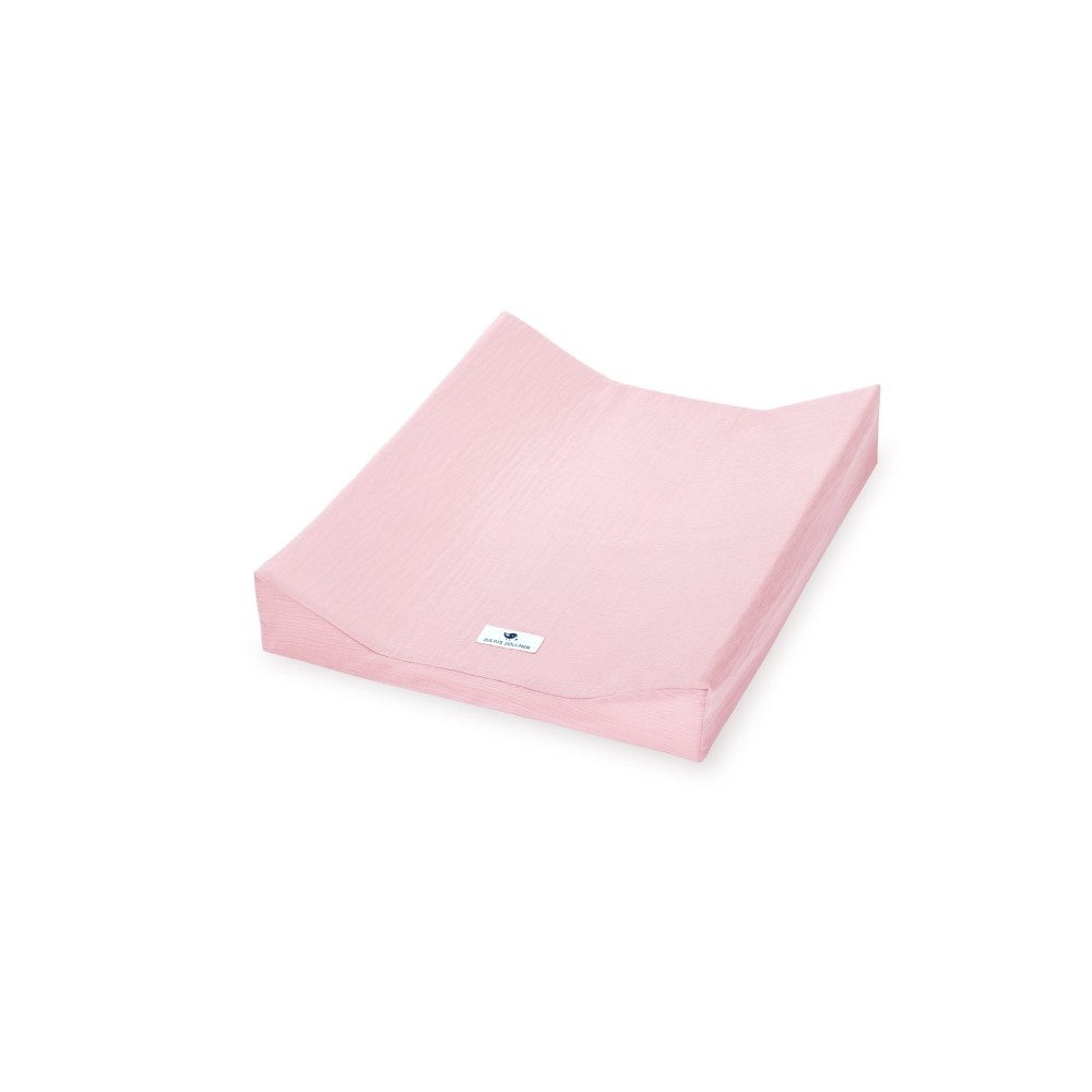 Julius Zöllner Überzug 2-Keilmulde Musselin 50/65, Dusty Rose