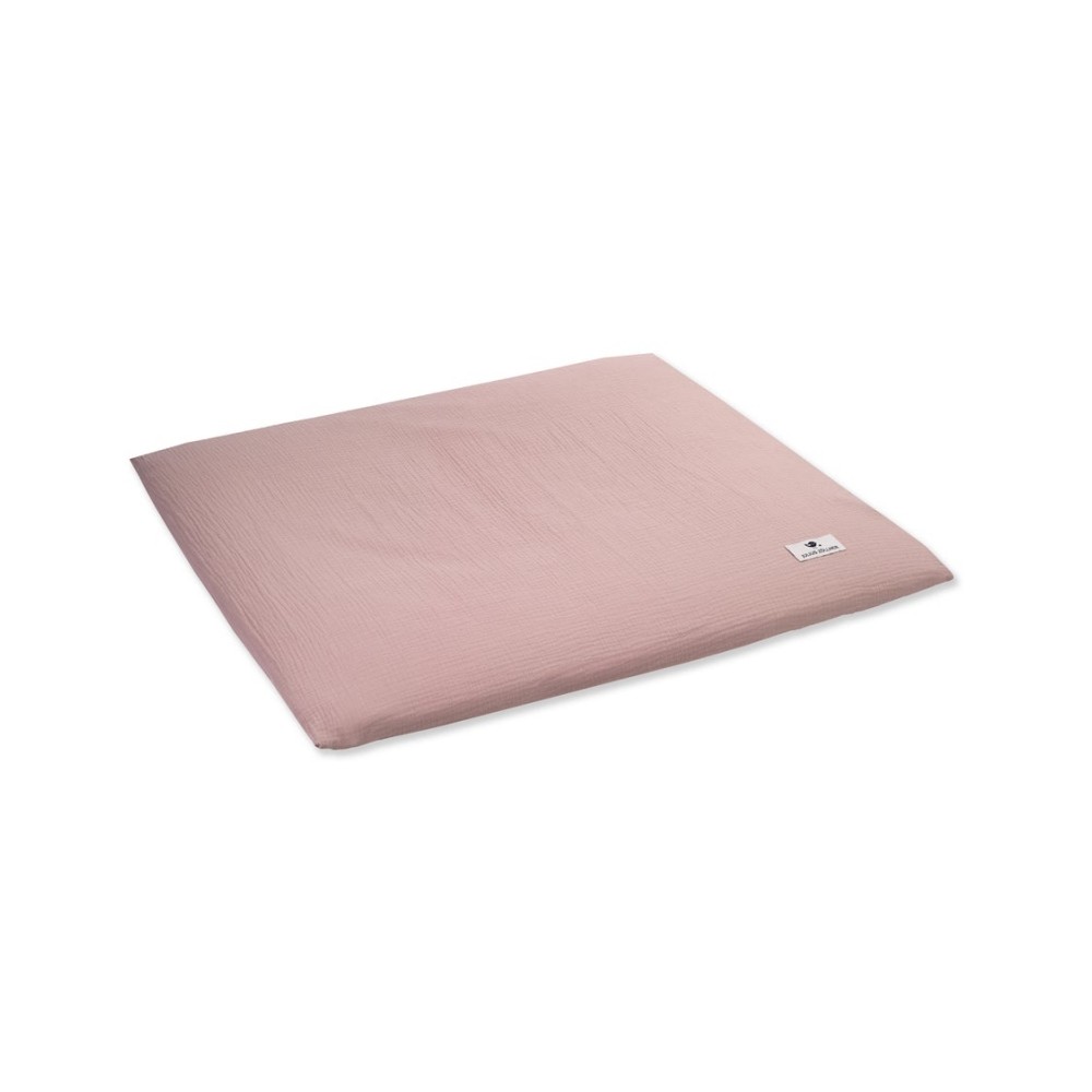 Julius Zöllner Überzug Wickelauflage Musselin 85/75, Dusty Rose