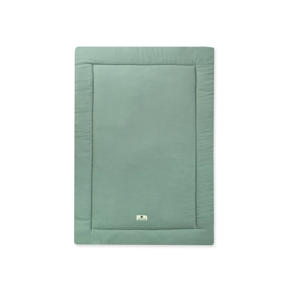 Julius Zöllner Krabbeldecke Musselin, Grün