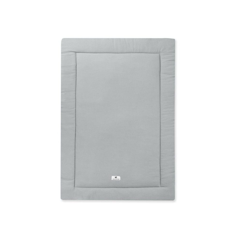 Julius Zöllner Krabbeldecke Musselin, Grau