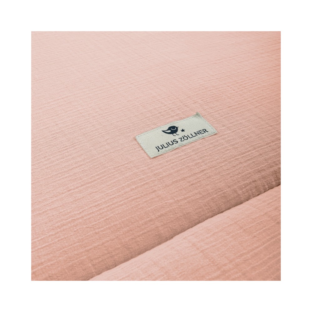Julius Zöllner Krabbeldecke Musselin, Dusty Rose