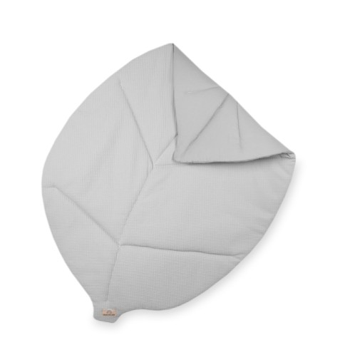 Julius Zöllner Krabbeldecke Blatt 170/110, Light Grey