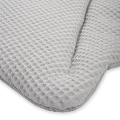 Julius Zöllner Krabbeldecke Blatt 170/110, Light Grey