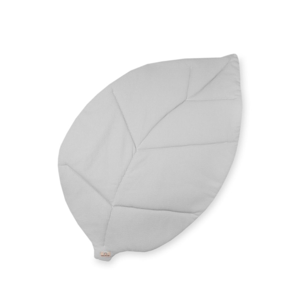 Julius Zöllner Krabbeldecke Blatt 170/110, Light Grey