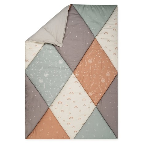 Julius Zöllner Krabbeldecke Organic 95/135, Patchwork