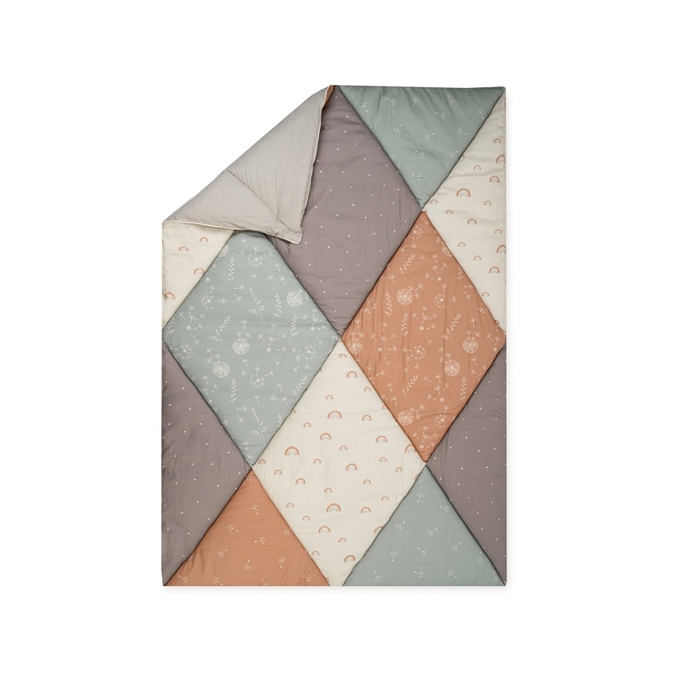 Julius Zöllner Krabbeldecke Organic 95/135, Patchwork