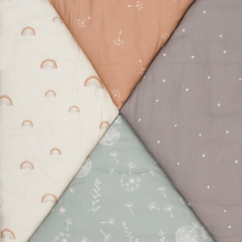 Julius Zöllner Krabbeldecke Organic 95/135, Patchwork