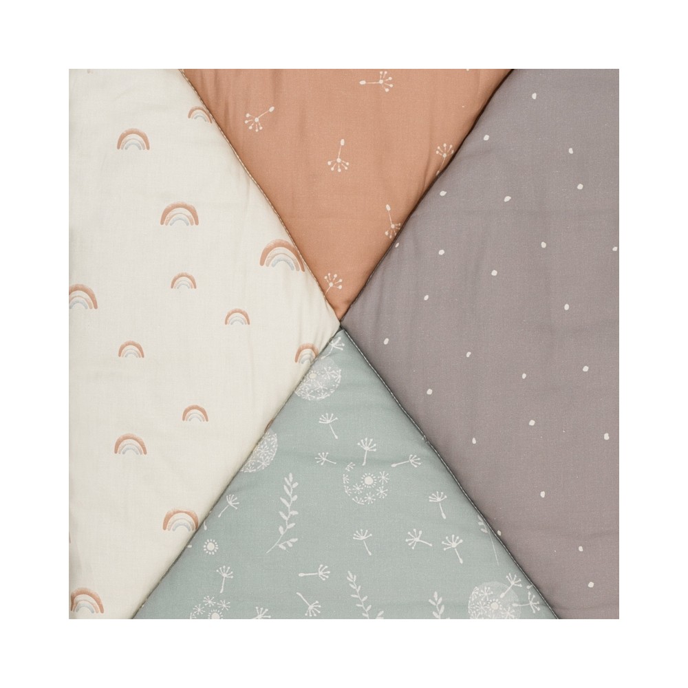 Julius Zöllner Krabbeldecke Organic 95/135, Patchwork