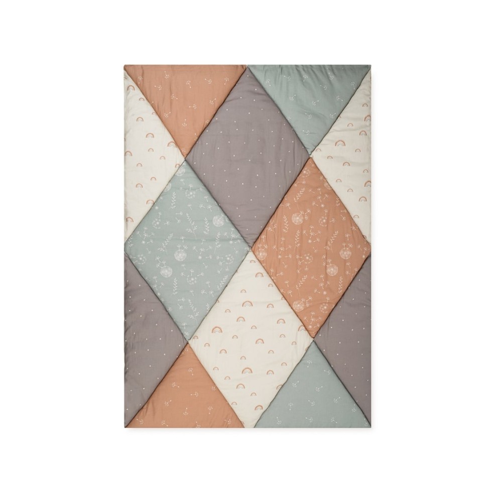 Julius Zöllner Krabbeldecke Organic 95/135, Patchwork