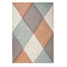 Julius Zöllner Krabbeldecke Organic 95/135, Patchwork