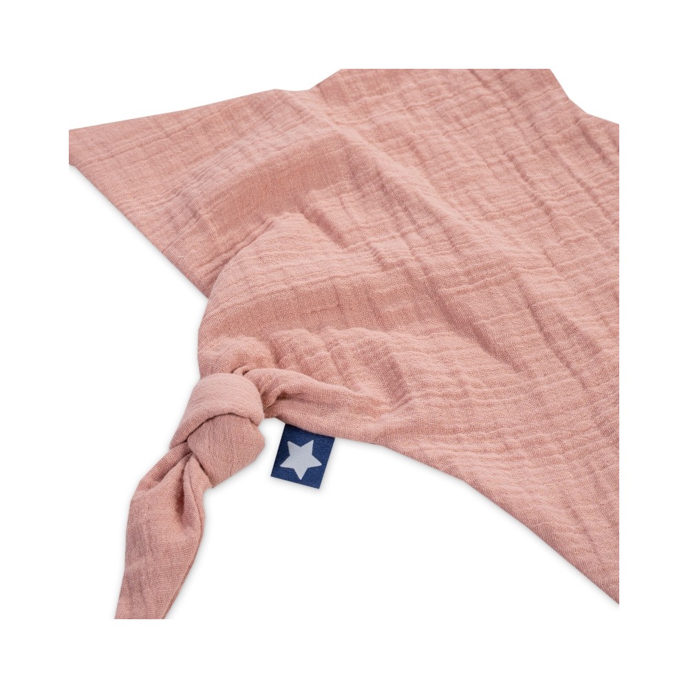 Julius Zöllner Schnuffeltuch Musselin, Dusty Rose
