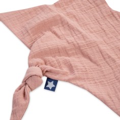 Julius Zöllner Schnuffeltuch Musselin, Dusty Rose
