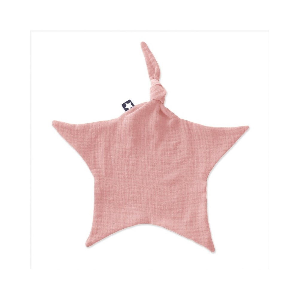 Julius Zöllner Schnuffeltuch Musselin, Dusty Rose