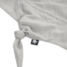 Julius Zöllner Schnuffeltuch Musselin, Grau