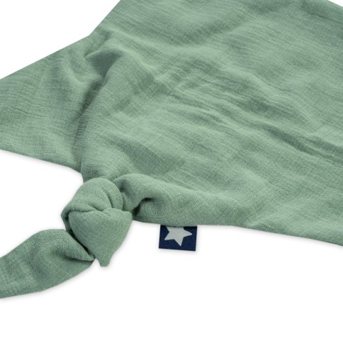 Julius Zöllner Schnuffeltuch Musselin, Grün