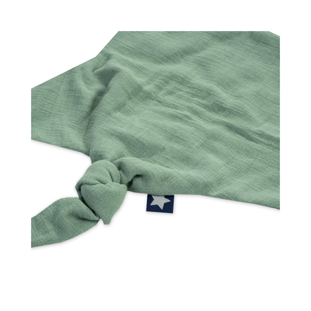Julius Zöllner Schnuffeltuch Musselin, Grün