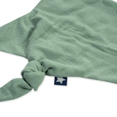 Julius Zöllner Schnuffeltuch Musselin, Grün
