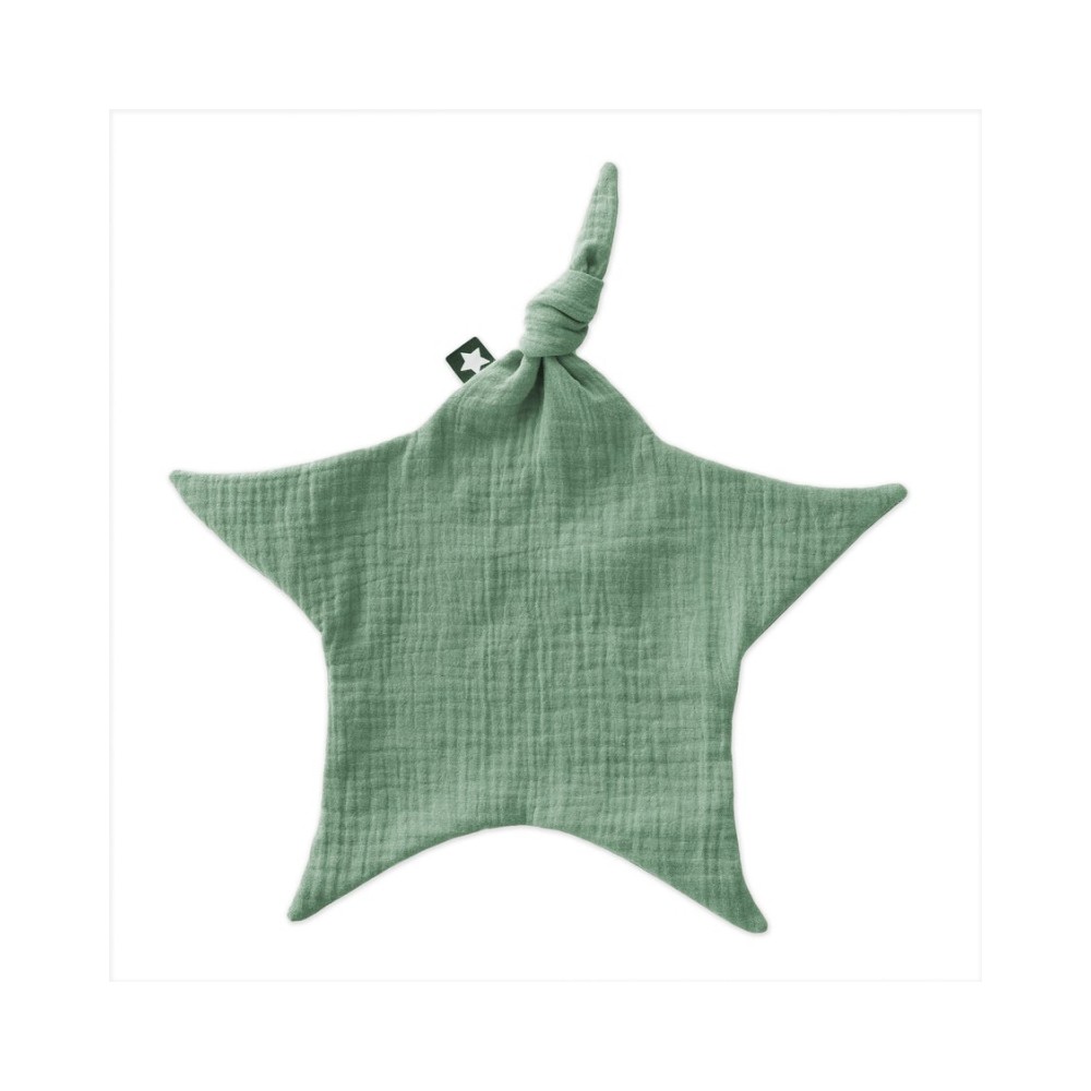 Julius Zöllner Schnuffeltuch Musselin, Grün