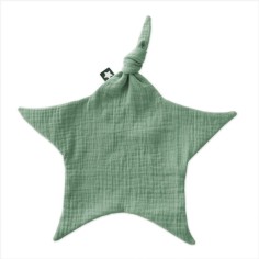 Julius Zöllner Schnuffeltuch Musselin, Grün