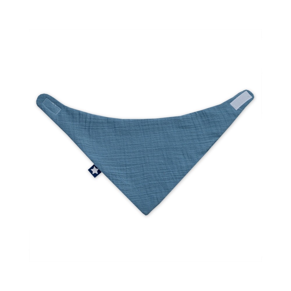 Halstuch Musselin, Blau