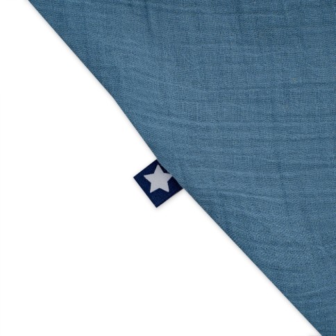 Halstuch Musselin, Blau