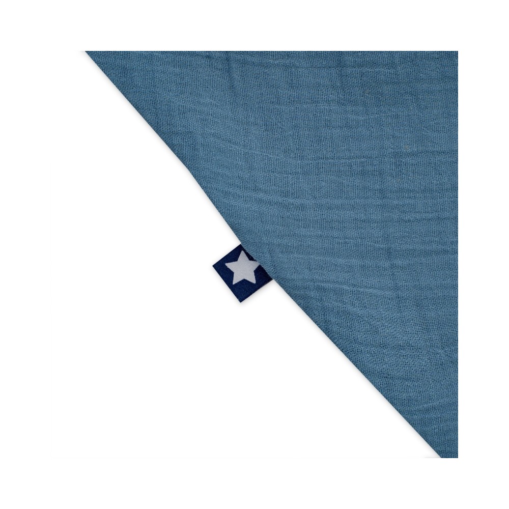 Halstuch Musselin, Blau