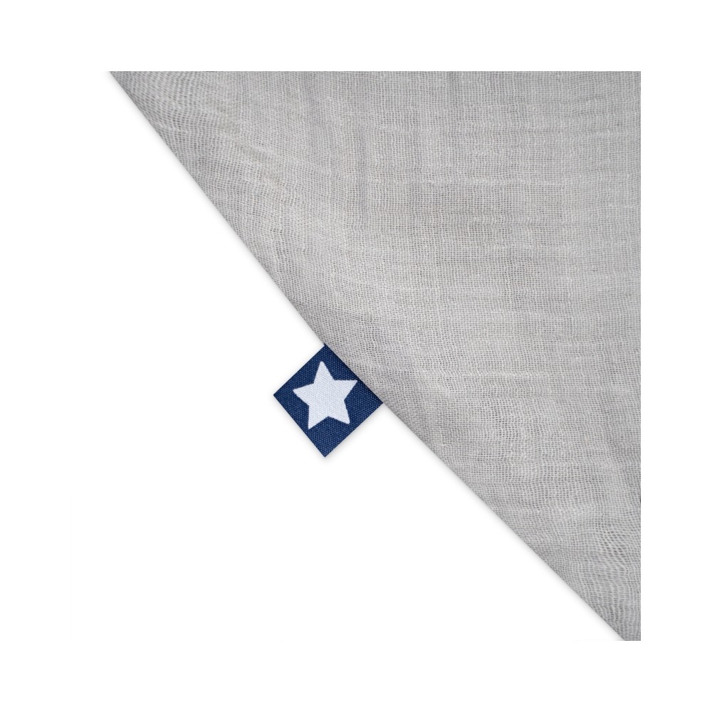 Julius Zöllner Halstuch Musselin, Grau