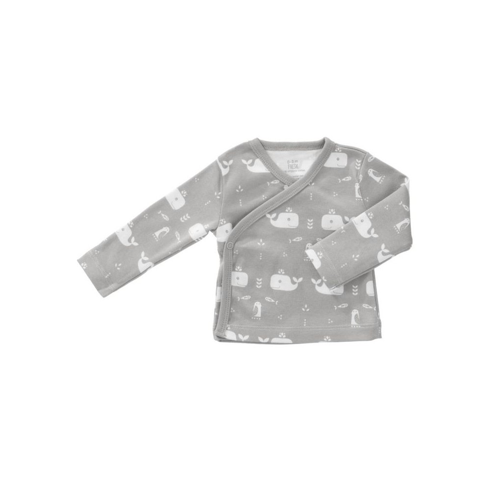 Fresk Wickelshirt, baleine grise