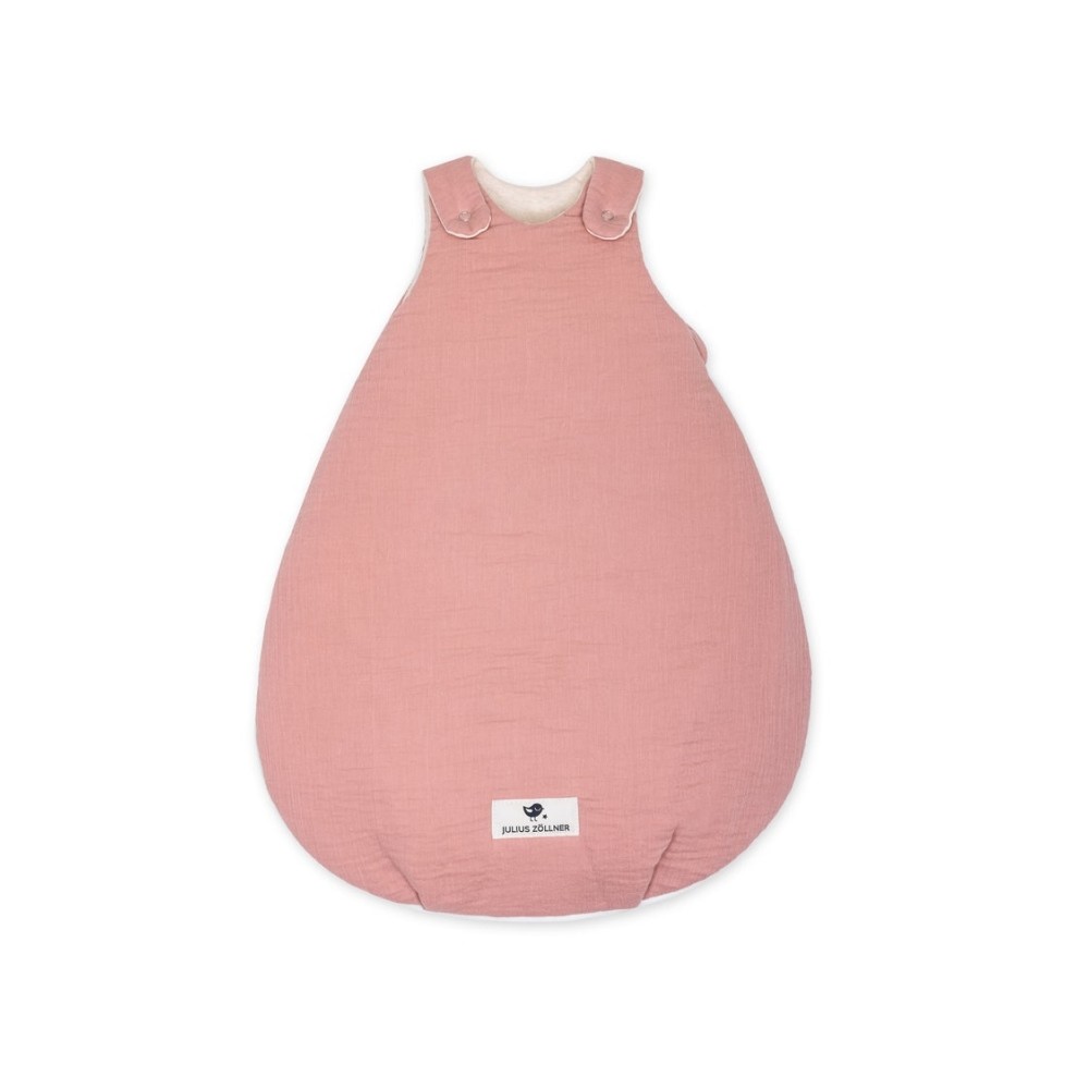 Julius Zöllner Babyschlafsack Musselin 50/56, Dusty Rose
