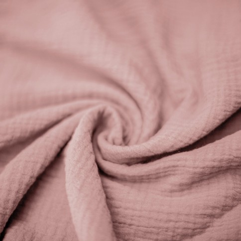 Julius Zöllner Babyschlafsack Musselin 56/62, Dusty Rose