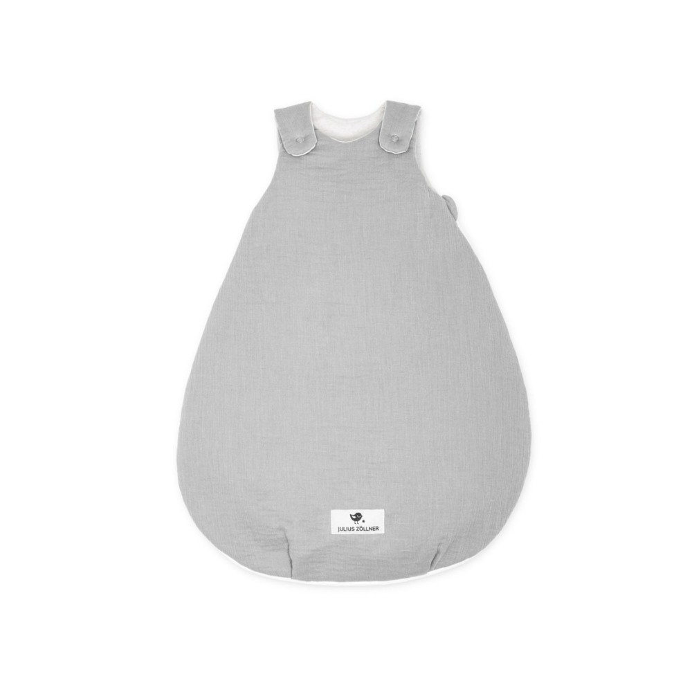 Julius Zöllner Babyschlafsack Musselin 50/56, Grau