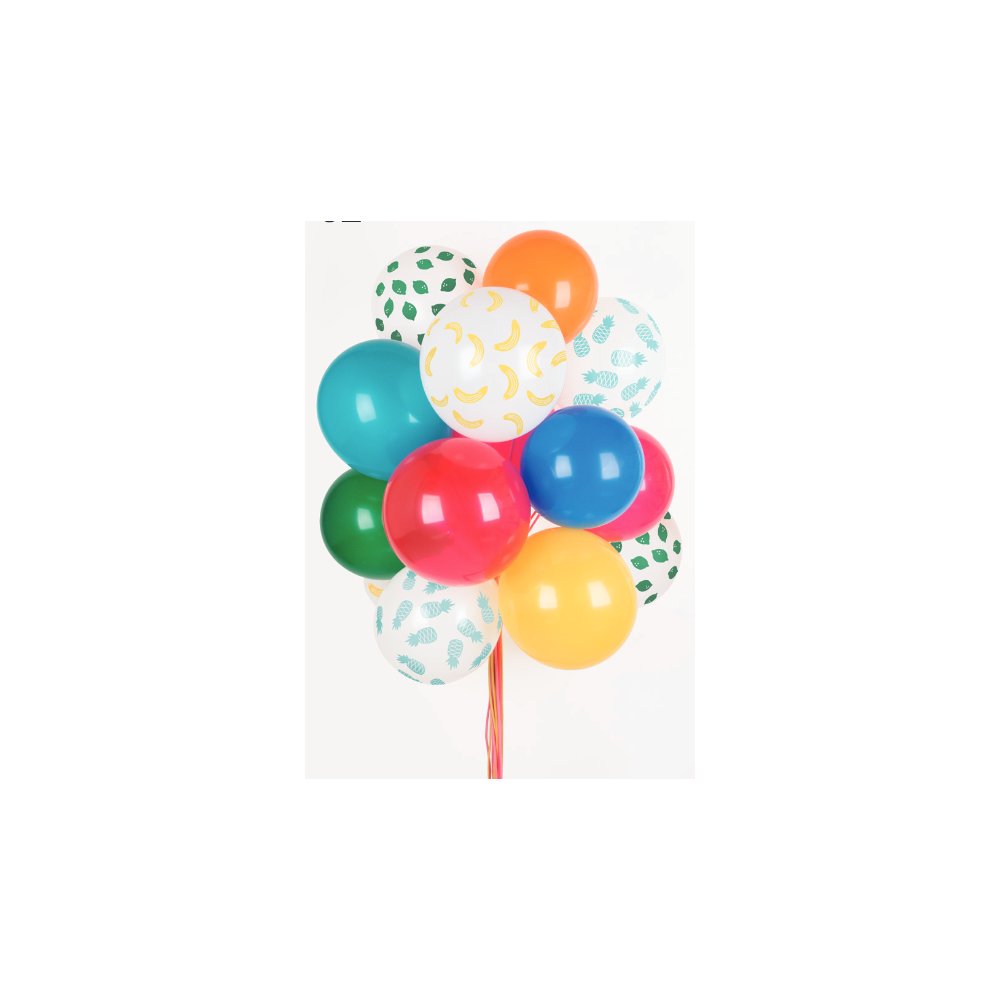 My Little Day Ballons en latex, 5 pcs. - fruits
