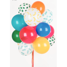 My Little Day Luftballone aus Latex, 5 Stk. - Fruits