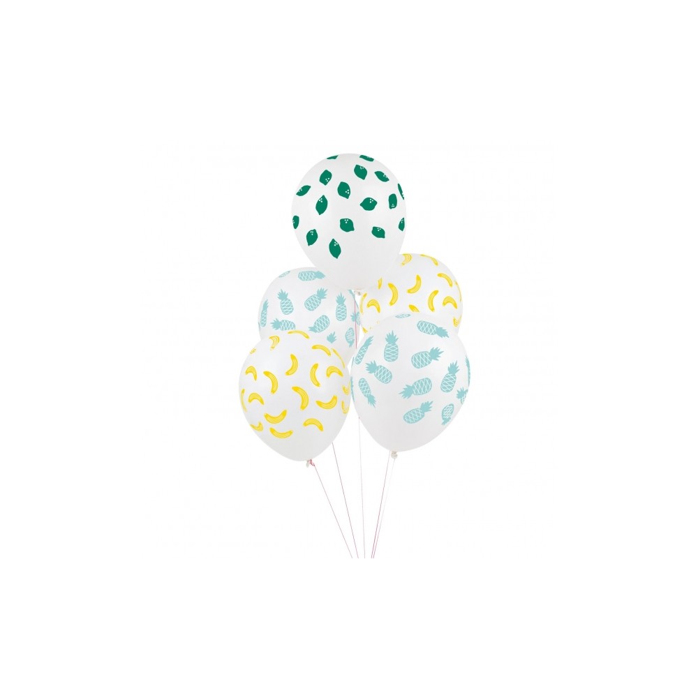 My Little Day Ballons en latex, 5 pcs. - fruits