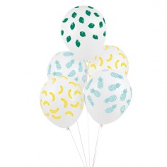 My Little Day Ballons en latex, 5 pcs. - fruits