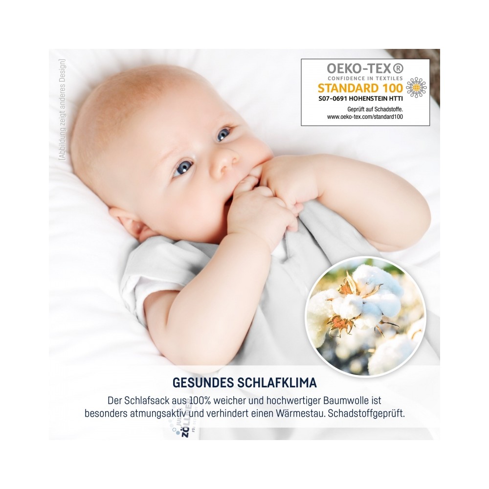 Julius Zöllner Sommerschlafsack 110, Häschen und Eule