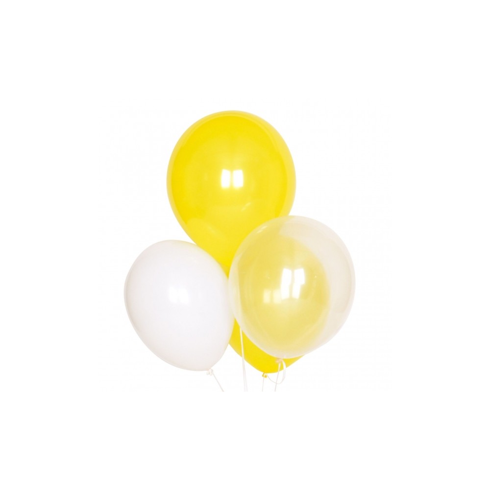 My Little Day Ballons en latex, jaune 10 pcs.