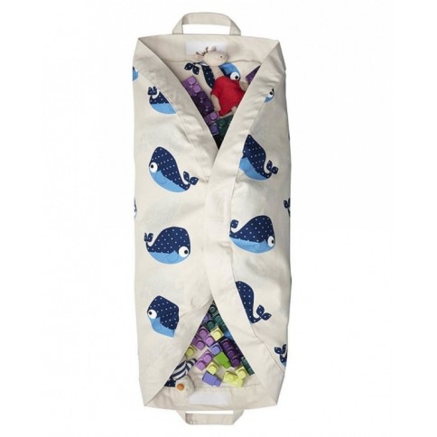 Aufräumsack/ Spielmatte, Walfisch