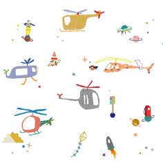 Autocollants muraux Mimilou, Aviation