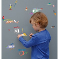 MIMIlou Wandsticker, Luftverkehr