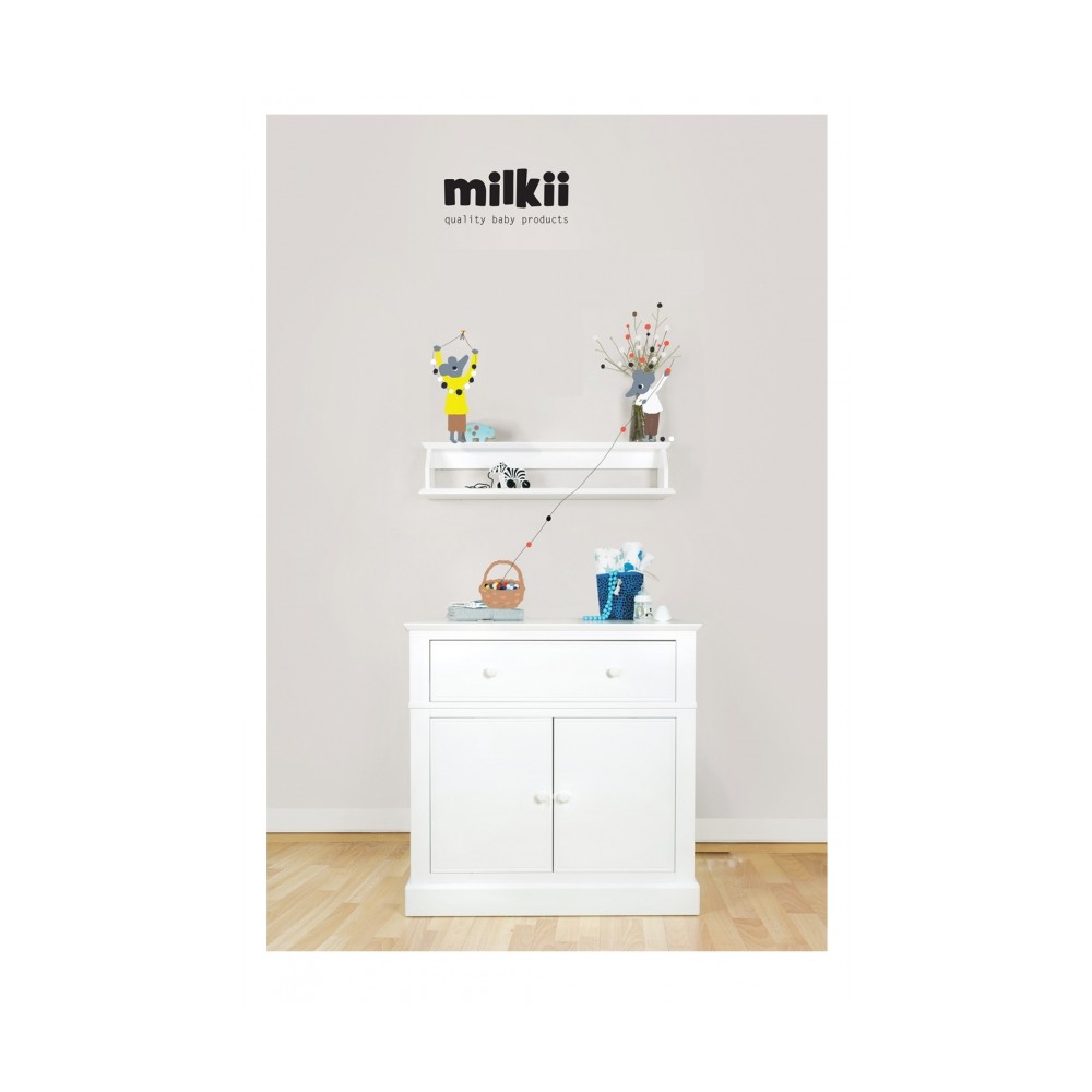 Coffre de tiroirs "Niiko" (sans attachement en sinuomètre)