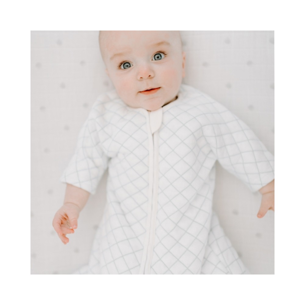 Snug Fit Schlafsack, creme/ minze